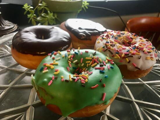 Sprinkled Donuts